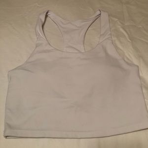 White Paragon Padded Sports Bra